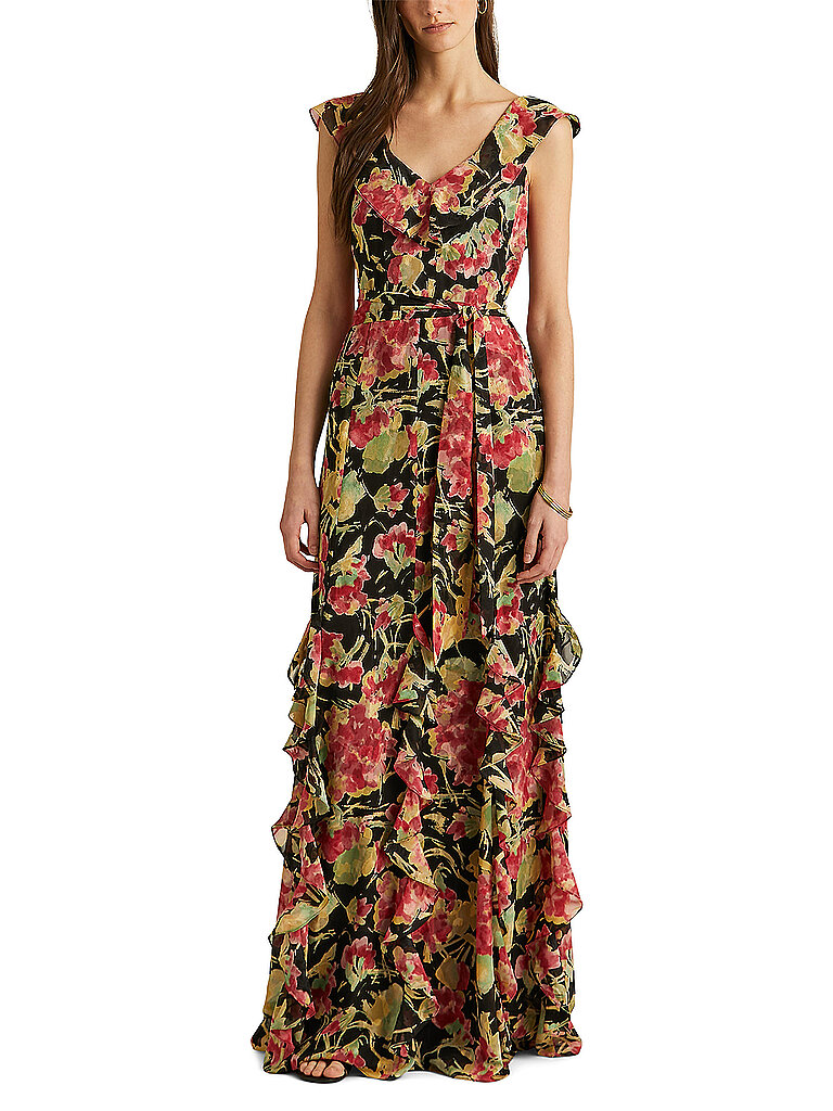 LAUREN RALPH LAUREN Abendkleid HILANTHA bunt | 34